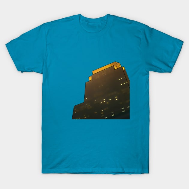 Minneapolis City Skyscraper T-Shirt by brooklynmpls